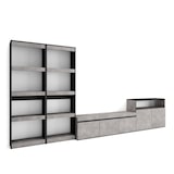 thumbnail of Muebles de Salón para TV, 370x35x186cm, Para TV hasta 65", Mueble Televisión, Cemento _ 113_1