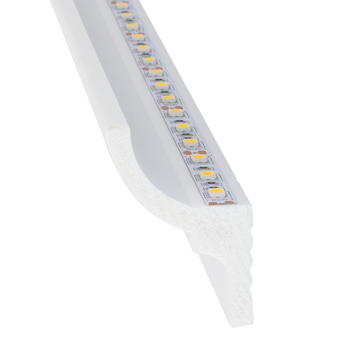 Ledkia Moldura para Tira LED 2m Classic Blanco