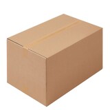 thumbnail of 120 x Faltkarton (590 x 390 x 300/220/150 mm) stabil 2-wellig Versandkarton für mittelschweres Gut Palettenkarton DHL Hermes braun BB-Verpackungen