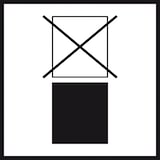 thumbnail of Aufkleber, Verpackungskennzeichen Nicht stapeln, Haftpapier, permanent, 100x100mm