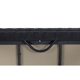 thumbnail of METRO PROFESSIONAL Tavolo da pranzo Barbados, polyrattan, piano in DPC effetto pietra, 80 x 80 cm, nero