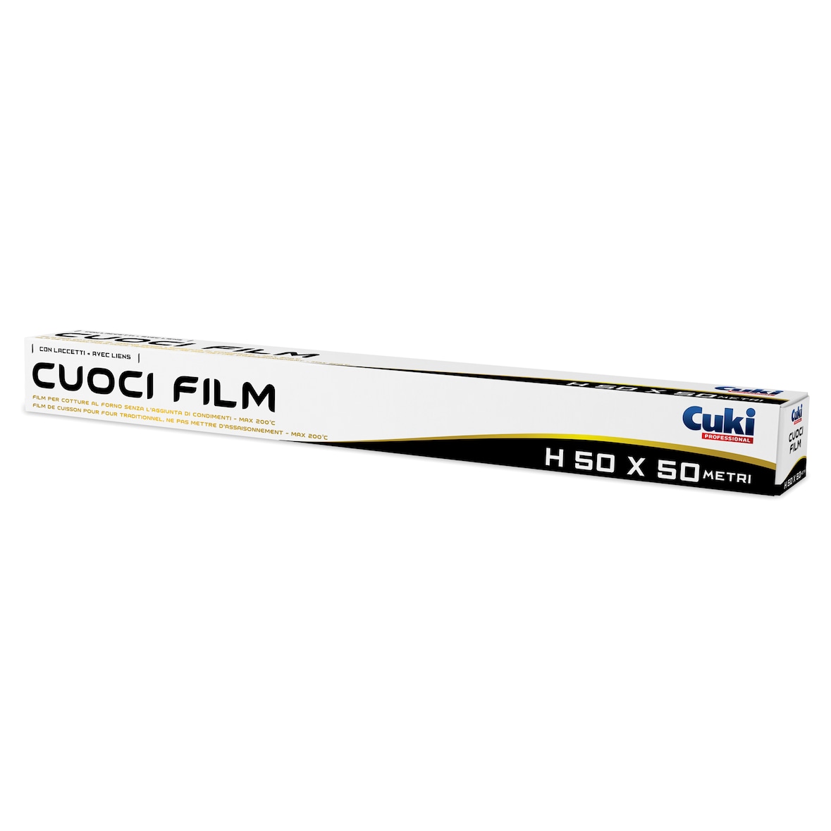 Cuki Professional Rotolo PET astucciato 50cm x 50m transparent - 1 pz
