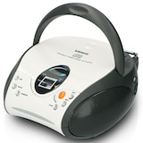thumbnail of Lenco SCD-24 white - Tragbares FM-Radio mit CD-Player - Kopfhöreranschluß - Weiß