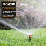 thumbnail of Brandson Versenkregner - Rasensprinkler - Gartensprinkler Bewässerungssystem versenkbar - für Flächen bis 25 m2 - mit Schmutzsieb - frostsicher