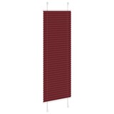 thumbnail of vidaXL Plissee Bordeauxrot 50x150 cm Stoffbreite 49,4 cm Polyester
