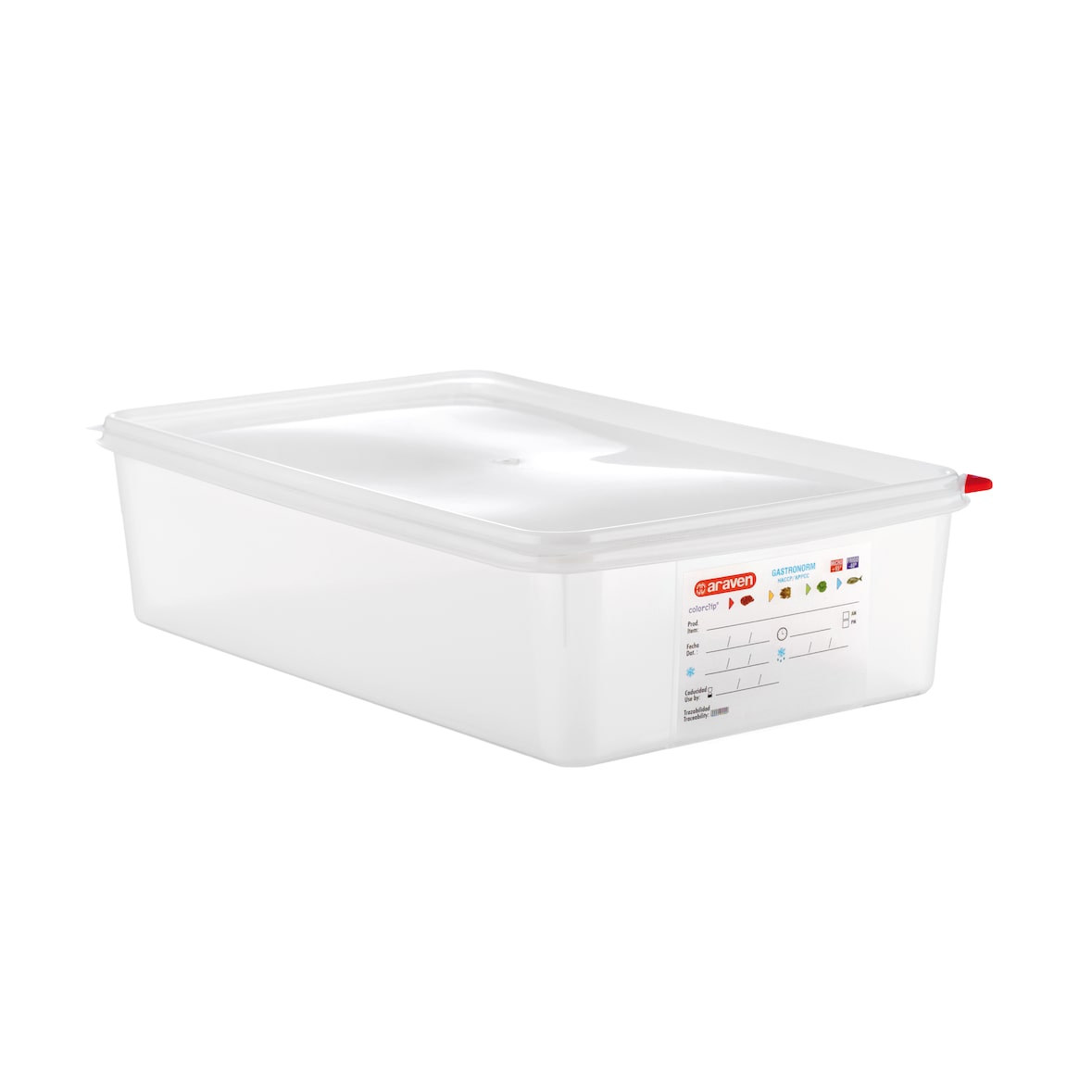 Araven Boîte gastro hermétique GN1.1 H.10 cm 13.7 L