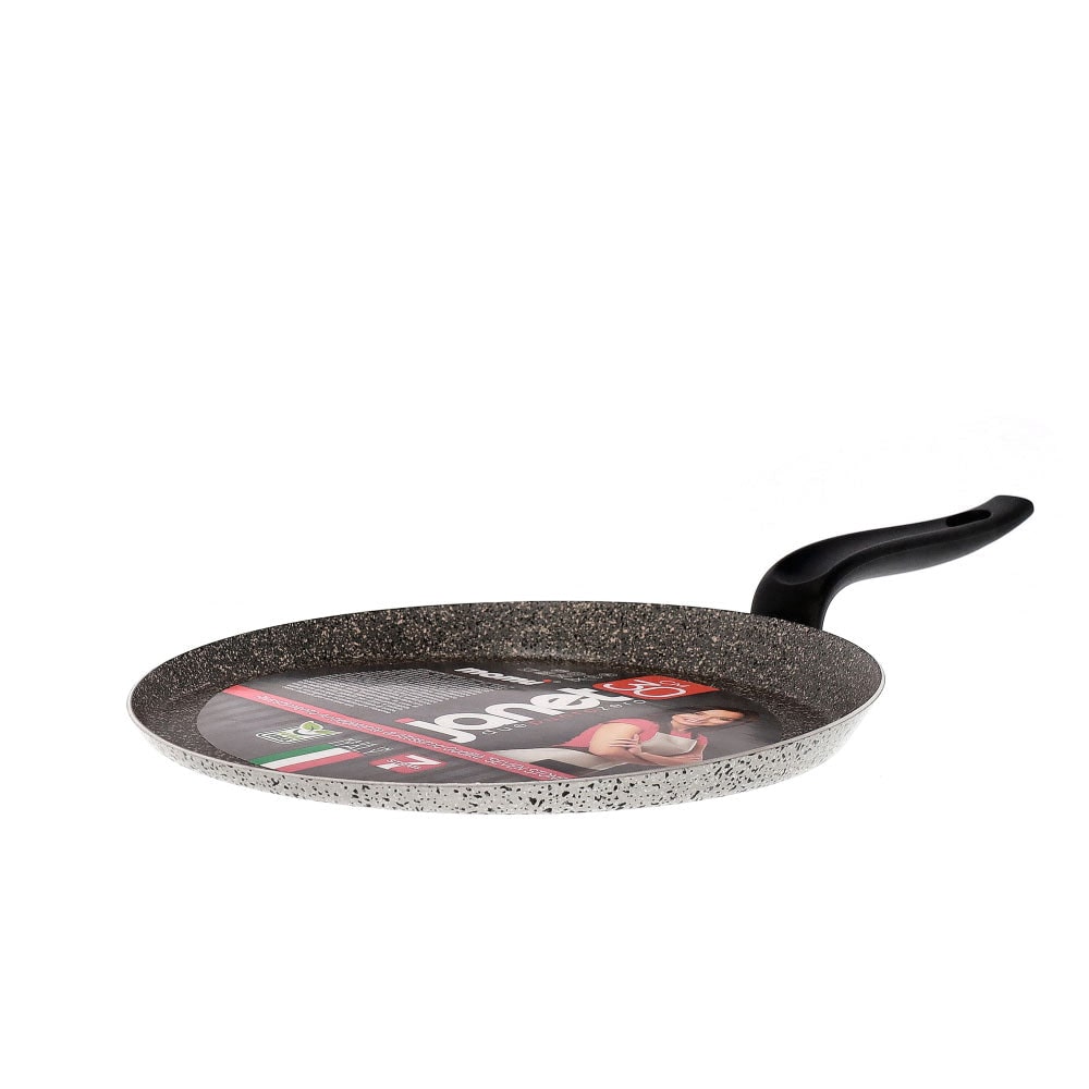 Mamù antiaanbakbakplaat, aluminium, PFOA-vrij, krasbestendig, gemaakt in Italië, Ø 30 cm