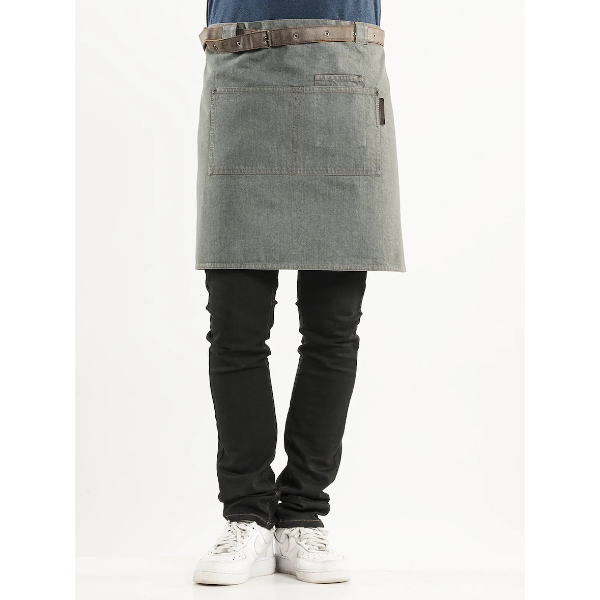 Kochschürze Forene grau Denim W70 - L50