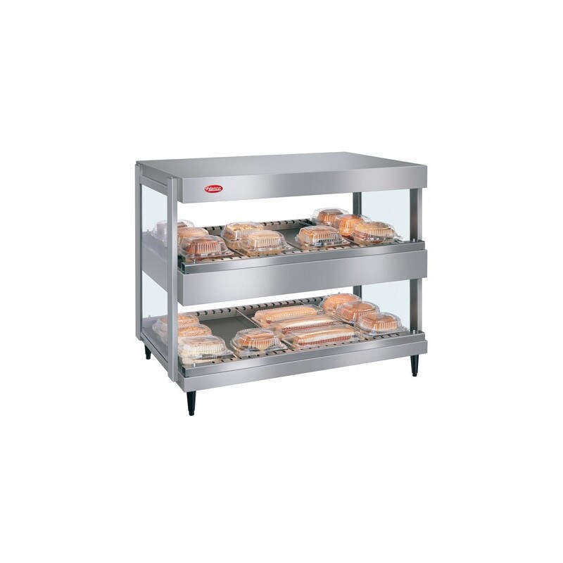 Présentoir chauffant professionnel - 2 étages 4.4KW - Hatco