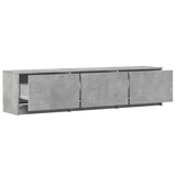 thumbnail of vidaXL TV-Schrank mit LED-Beleuchtung Betongrau 165x34x40 cm