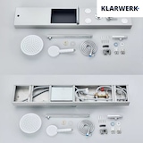 thumbnail of BEN | Douchepaneel regendouchekop douche RVS | Zilver geborsteld massagedouche-douchesysteem Mengkraan douchekraan douchesysteem