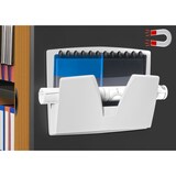 thumbnail of Wandprospekthalter magnetisch 36,1x8,6x27cmm hellgrau