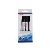 thumbnail of SIGMA Permanent marker, zwart, ronde punt, lijndikte: 1-4 mm, watervast, 4 stuks