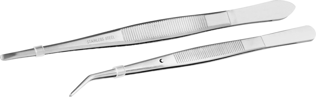 METRO PROFESSIONAL Pinça para servir/decorar, aço inoxidável, 2 unidades