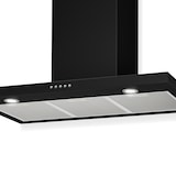 thumbnail of Klarstein Limelight Dunstabzugshaube 90cm Wandhaube 600m³/h schwarz Schwarz