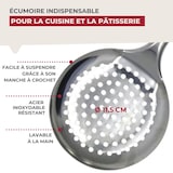 thumbnail of Set van 2 Fackelmann schuimspanen van 32 cm in Elemental roestvrij staal