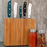 thumbnail of Arcos Serie Brooklyn - Snijmes Ham mes - Lemmet gemaakt van Nitrum gesmeed roestvrij staal 250 mm - Handgreep Micarta kleur blauw (zijde blad)