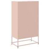 thumbnail of vidaXL Dressoir 68,5x38,5x123,5 cm staal roze