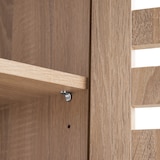 thumbnail of tectake Armoire d’appoint CORK Meuble de rangement Style Vintage 40,5x40,5x60,5cm - Bois clair industriel, Chêne Sonoma - 404222