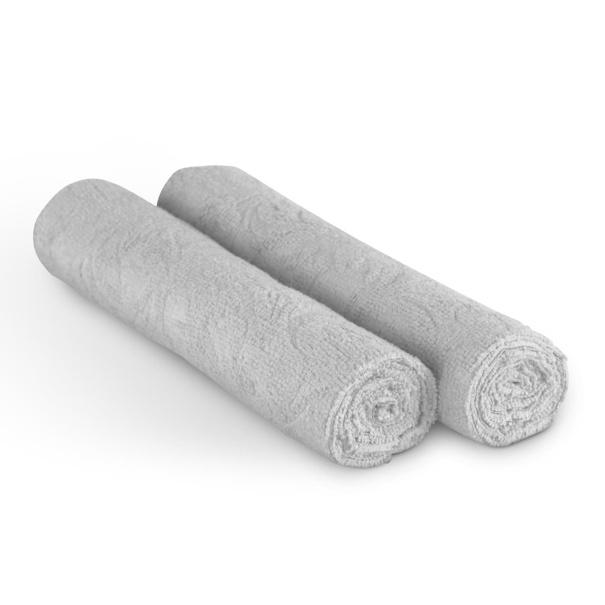 Microfaser Geschirrtuch Hoch-Tief 220gsm - 65cm x 45cm - ( 8er Pack ) Hellgrau