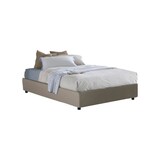 thumbnail of Dmora Doppelbett Giada, Containerbett mit Kunstlederbezug, 100% Made in Italy, Frontöffnung, passend für Matratze Cm 160x200, Turteltaube