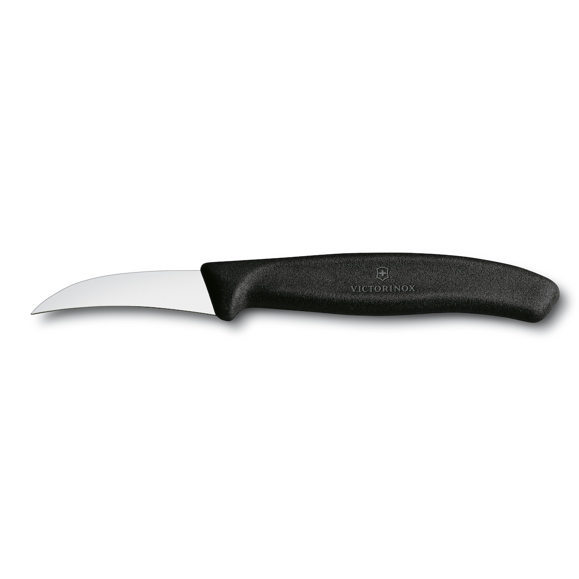 Victorinox Swiss Classic 6 cm keukenmes, met extra scherp lemmet en ergonomisch handvat, zwart