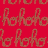 thumbnail of Clairefontaine Geschenkpapierrolle Excellia 80g, 50x0,70m, Hohoho rot - Rot 202094C