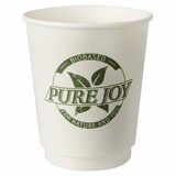 thumbnail of 20x Doppelwandbecher Heißgetränkebecher ToGo 0,2 l Biobased ohne Plastik