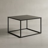 thumbnail of Couchtisch 60x60x40 cm Metall Wohnzimmertisch Industrial Schwarz, Sofatisch Quadratisch, Loungetisch Kaffeetisch Stahl, Beistelltisch