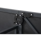 thumbnail of METRO PROFESSIONAL Barra de bar plegable para exterior Movara, aluminio/malla sintética, tablero PSPC, 120 x 60 cm, gris oscuro