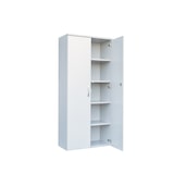 thumbnail of Aktenschrank ECO, 4 Fachböden, 5 OH, 1802 x 800 x 395 mm, lichtgrau
