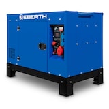thumbnail of EBERTH 15000W Diesel-Notstromaggregat, 18,4 PS 4-Takt Dieselmotor, 3-Phasen, 400V, 230V & 12V, AVR, Ölmangelsicherung