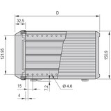 thumbnail of SCHROFF Komplettgehäuse, EMV-geschirmt - PROPAC PRO GEH.3HE 63TE 326T