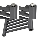 thumbnail of ECD Germany Badheizkörper Sahara 500×1800 mm Anthrazit, gerade, Seitenanschluss