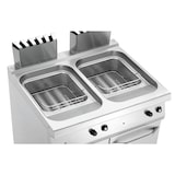 thumbnail of Friteuse | SERIE 700 | Gas | 15+15L | 100°C/190°C | 30kW | Piëzo Ontsteking | Aftapkranen | 800x700x850(h)mm