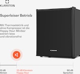 thumbnail of Happy Hour Minibar 5-15°C EEK G lautlos 23dB LED-Licht Schwarz