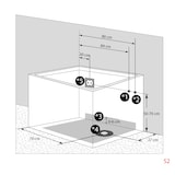thumbnail of Senioren Sitzbadewanne Sitzwanne Badewanne mit Tür S02-C-L 100x78 cm