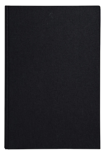 Exacompta - Réf. 7539D - 1 Registre 35x22,5cm 5x5 folioté 300 pages - Noir toilé