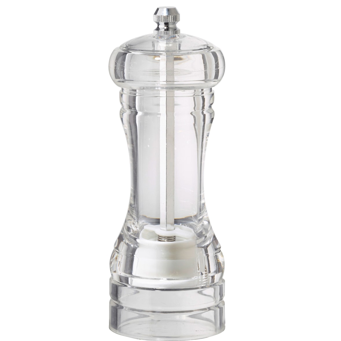 METRO PROFESSIONAL Moinho de sal e pimenta, acrílico/cerâmica, Ø 5 x 11 cm