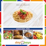 thumbnail of DayBays 500 Stk. Suppenterrine 350 cc. 150x200x33 mm PP Weiß rund mit Ohren