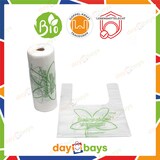 thumbnail of DayBays 200 Stk. Bio Knotenbeutel auf Rolle 5 Kg 22+12x47 cm  Biodegradable HDPE  Transparent Extra Stark