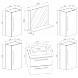 thumbnail of VCM  Badinos  H. 150 x W. 130 x D. 46 cm