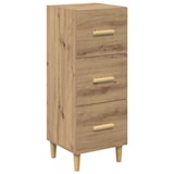 thumbnail of vidaXL Sideboard Artisan-Eiche 34,5 x 34 x 90 cm Holzwerkstoff