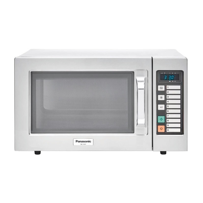Panasonic-Mikrowelle NE 1037 1000 W 22 l mit Tastenfeld 510 x 360 x 306 mm