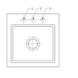 thumbnail of Villeroy&Boch Spülbecken, Küchenspüle Subway Style 50 S Almond 500x510mm, Unterschrankbeite 50cm