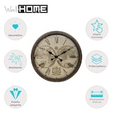 thumbnail of WellHome - Relógio Mundial Vintage em Polipropileno Ø51 x 5cm