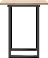 thumbnail of Décoshop26 - Esstisch im Industriedesign 70 x 70 x 75,5 cm massives Kiefernholz und Stahl DEC036793