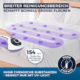thumbnail of CLEANmaxx Milbensauger Vibration - entfernt 99,9 % aller Milben - mit UV-C-Licht