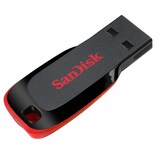 thumbnail of SanDisk USB 2.0 USB-Stick Cruzer Blade 32 GB Schwarz, Rot