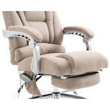 thumbnail of Fauteuil de bureau Pacific avec fonction massage tissu Taupe